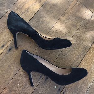 Vince Camuto Black Suede Heels